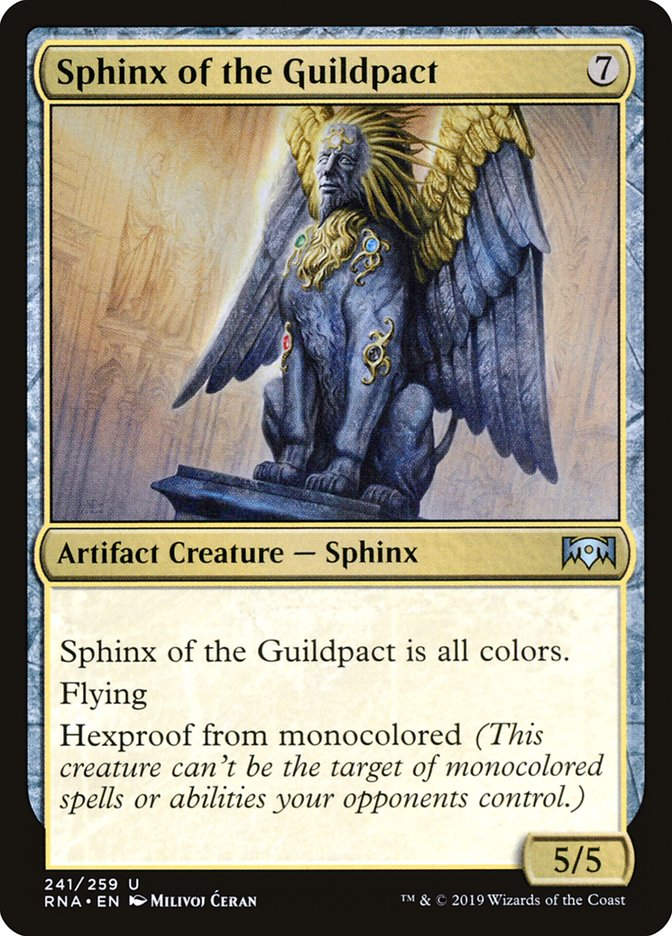 Sphinx of the Guildpact (RNA) (241)