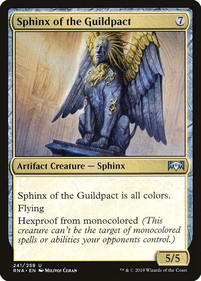 Sphinx of the Guildpact (RNA) (241)