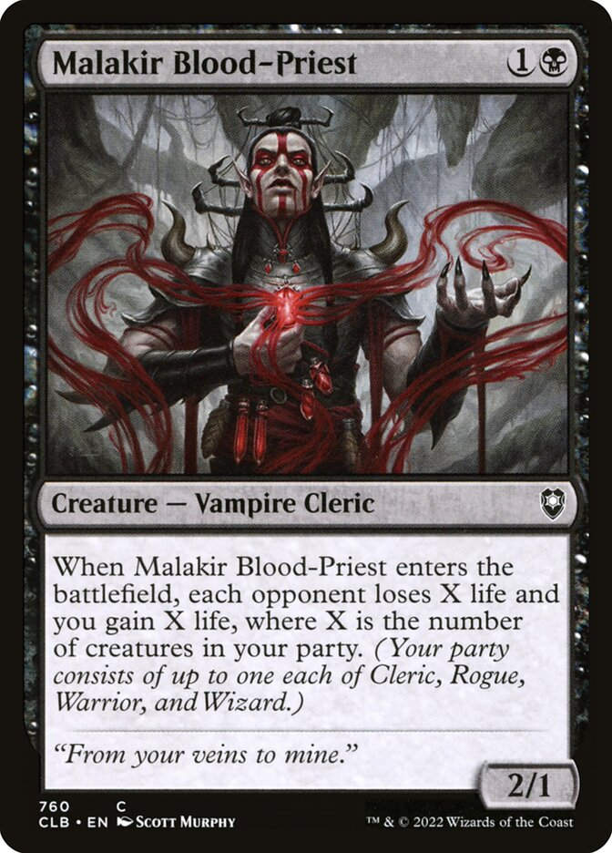 Malakir Blood-Priest (CLB) (760)
