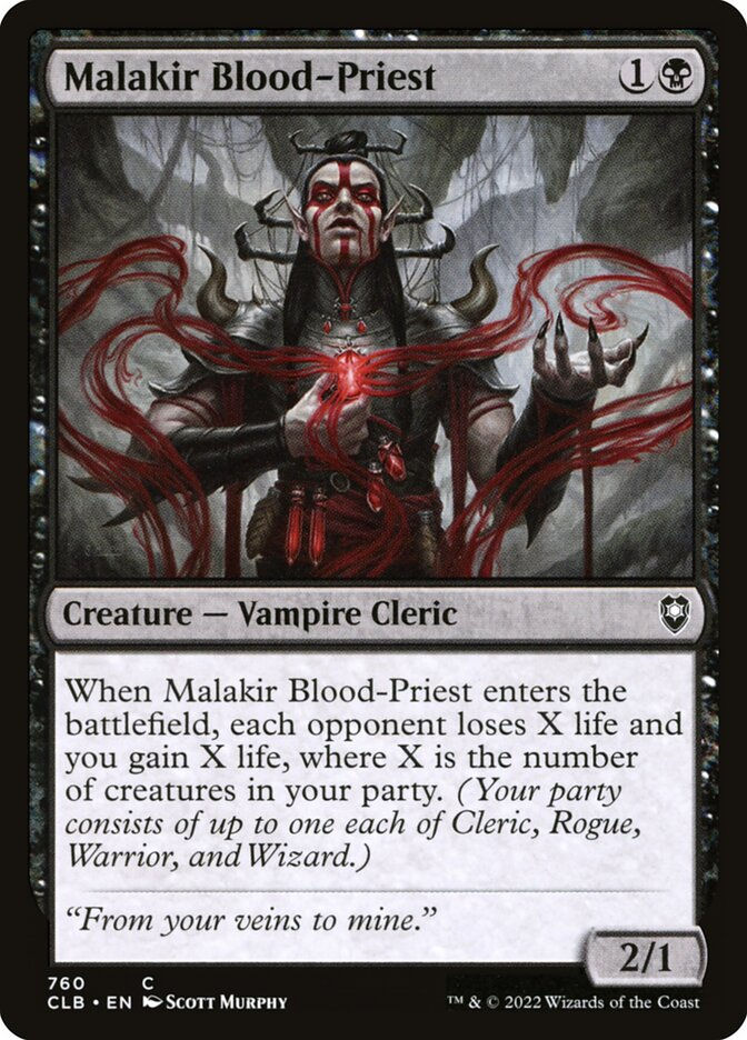 Malakir Blood-Priest (CLB) (760)