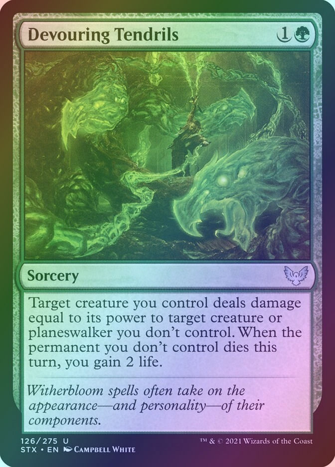 Devouring Tendrils (STX) (126) / Foil