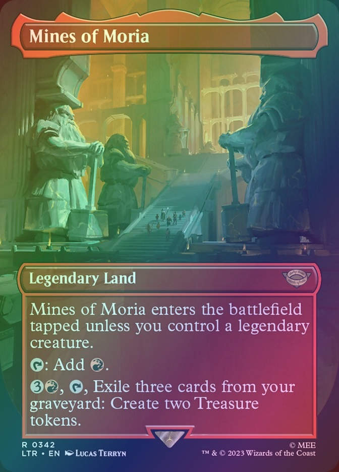 Mines of Moria (LTR) (342) / Borderless / Foil