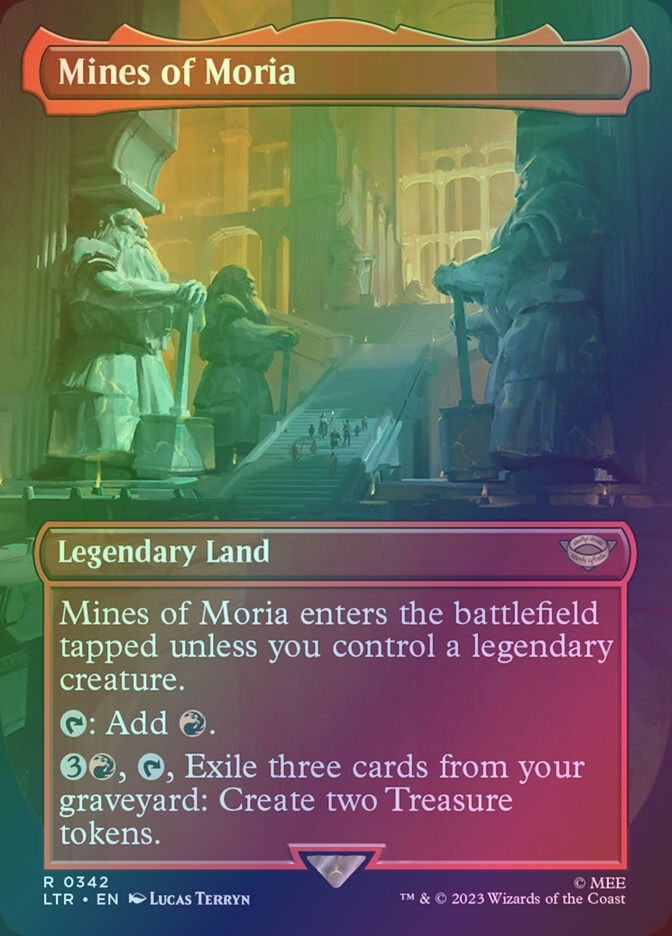 Mines of Moria (LTR) (342) / Borderless / Foil