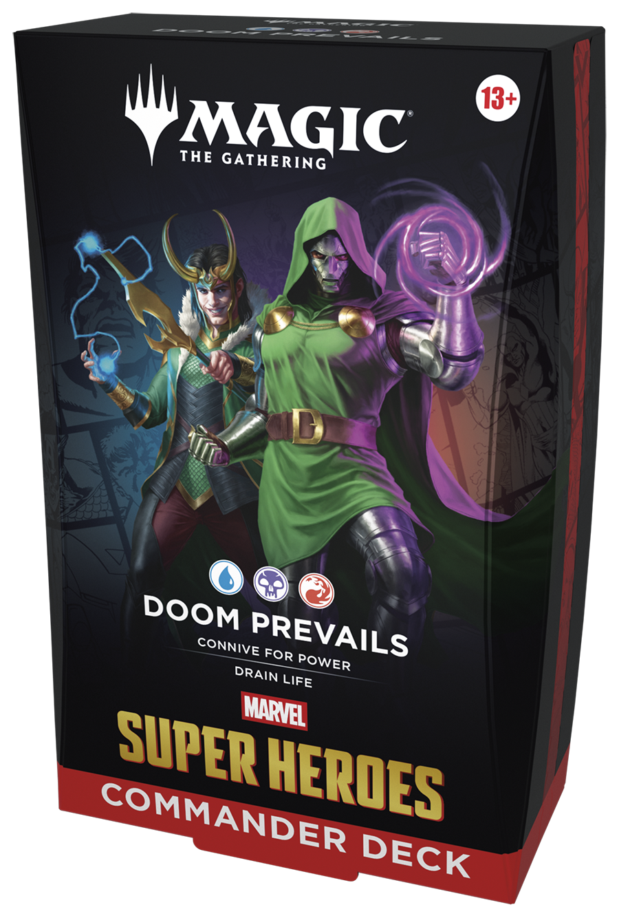Marvel Super Heroes Commander Deck - Doom Prevails — cara 2 de 2