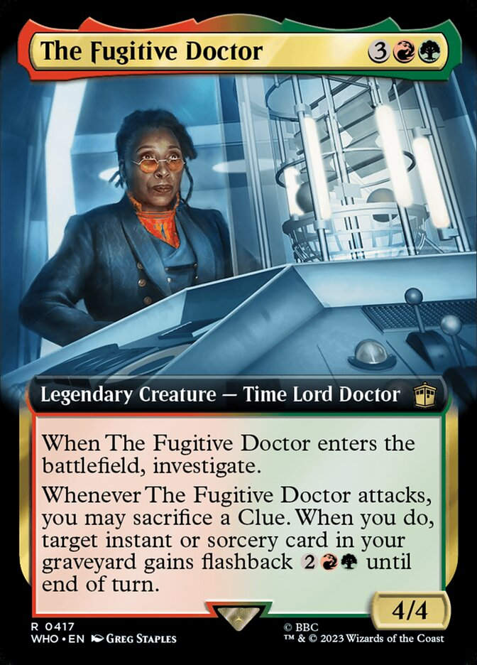 The Fugitive Doctor (WHO) (417) / Extended Art