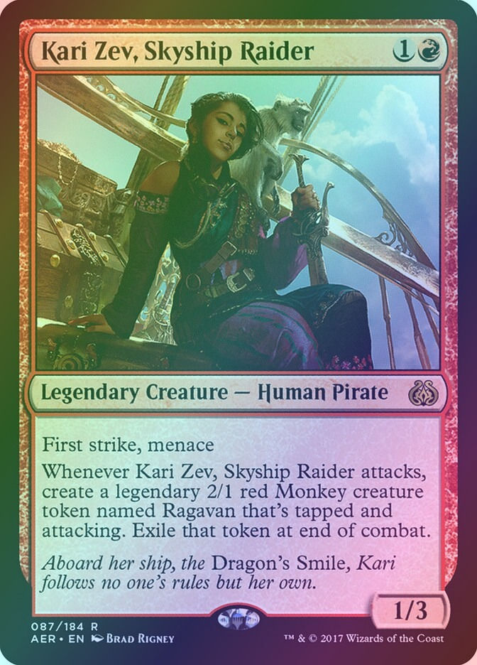 Kari Zev, Skyship Raider (AER) (87) / Foil