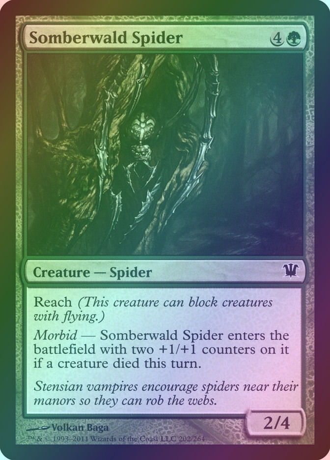 Somberwald Spider (ISD) (202) / Foil