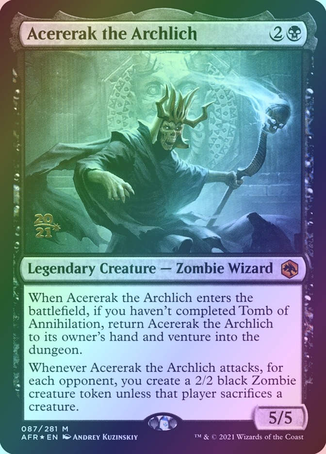 Acererak the Archlich (PAFR) (87s) / Foil
