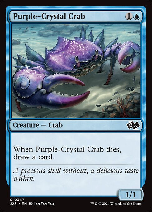 Purple-Crystal Crab (J25) (347)