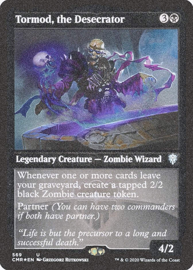 Tormod, the Desecrator (CMR) (569) / Foil Etched