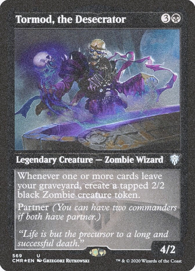 Tormod, the Desecrator (CMR) (569) / Foil Etched