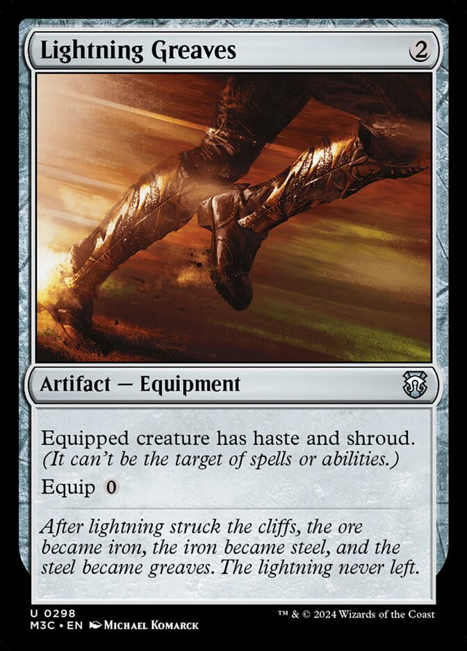 Lightning Greaves (m3c) (298)