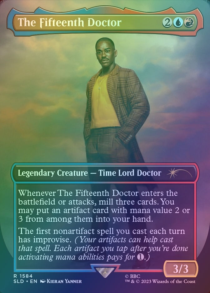 The Fifteenth Doctor (SLD) (1584) / Borderless / Foil