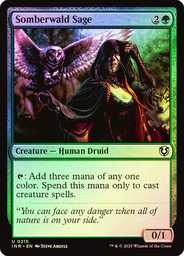 Somberwald Sage (INR) (215) / Foil