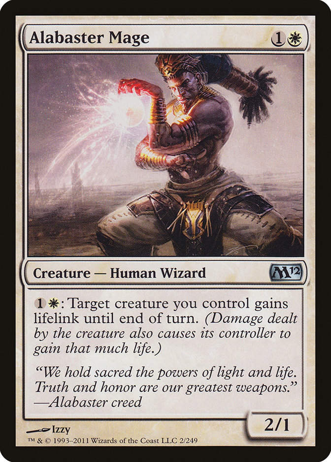 Alabaster Mage (M12) (2)