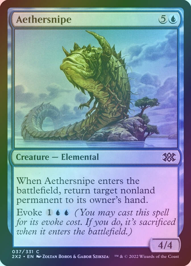 Aethersnipe (2X2) (37) / Foil