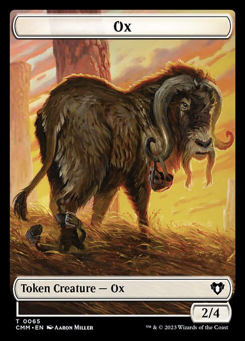 Ox // Phyrexian Golem (tcmm) (Commander Deck)