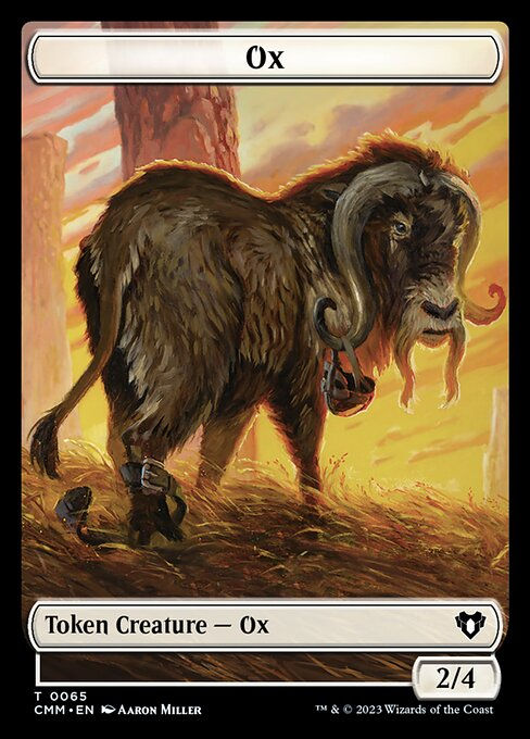 Ox // Phyrexian Golem (tcmm) (Commander Deck)