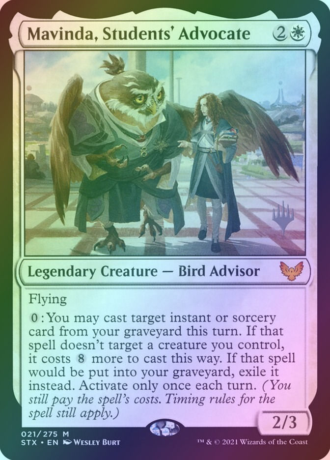 Mavinda, Students' Advocate (PSTX) (21p) / Foil