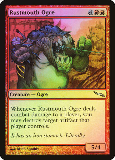 Rustmouth Ogre (MRD) (103) / Foil