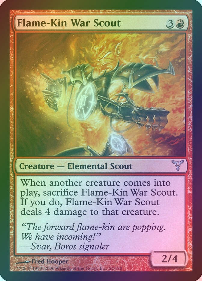 Flame-Kin War Scout (DIS) (61) / Foil