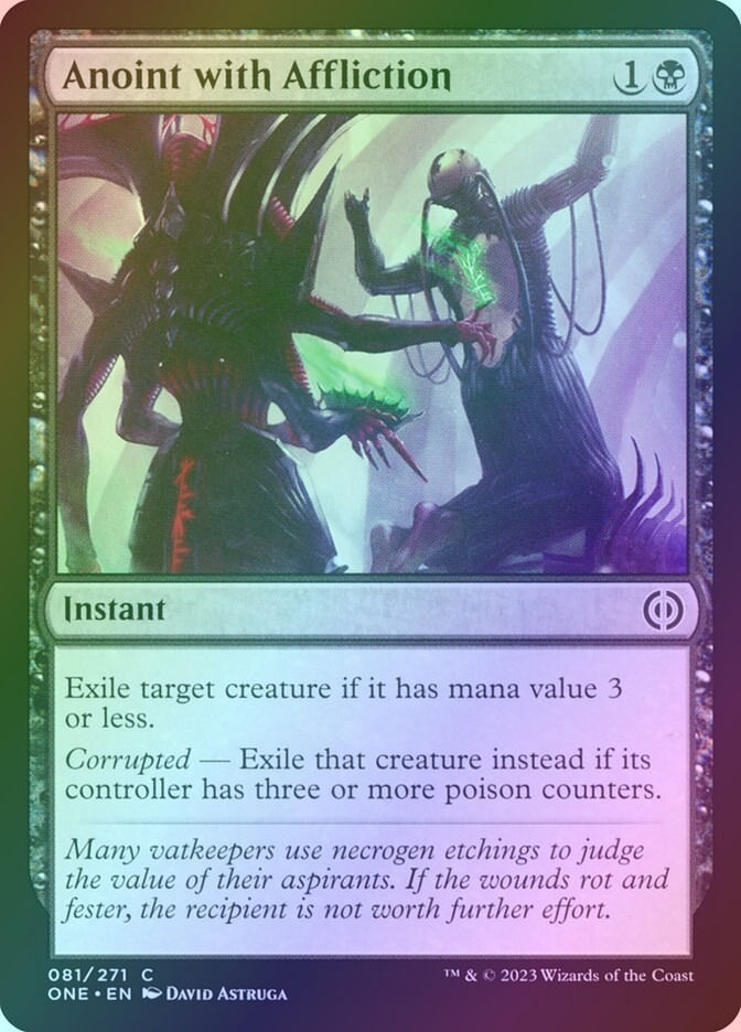 Anoint with Affliction (ONE) (81) / Foil