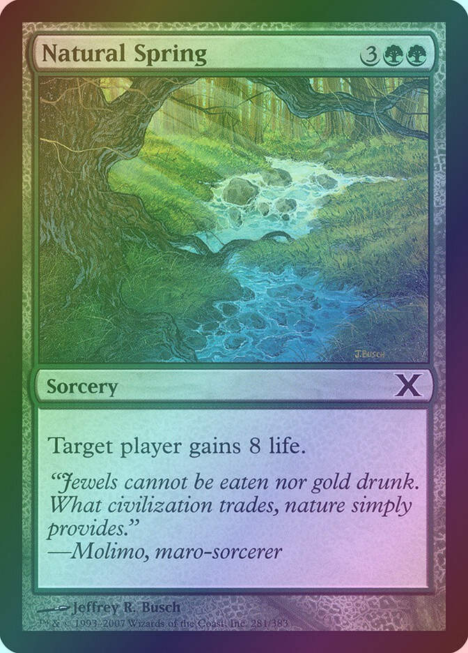 Natural Spring (10E) (281) / Foil
