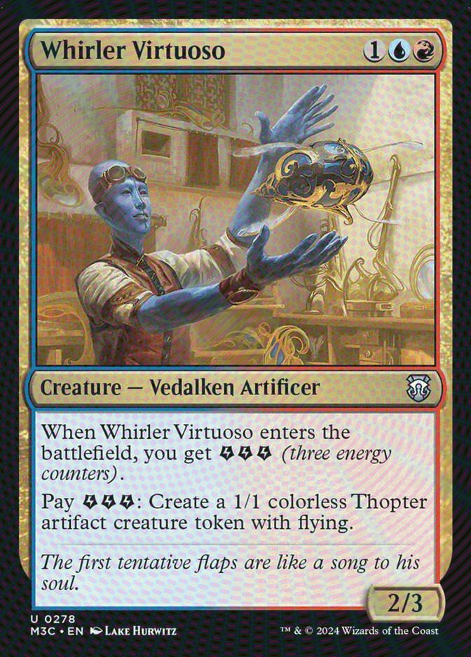 Whirler Virtuoso (M3C) (278) / Ripple Foil