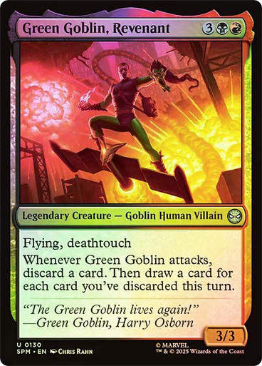 Green Goblin, Revenant (SPM) (130) / Foil