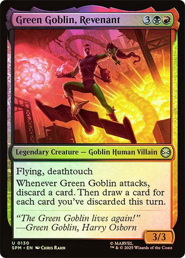 Green Goblin, Revenant (SPM) (130) / Foil