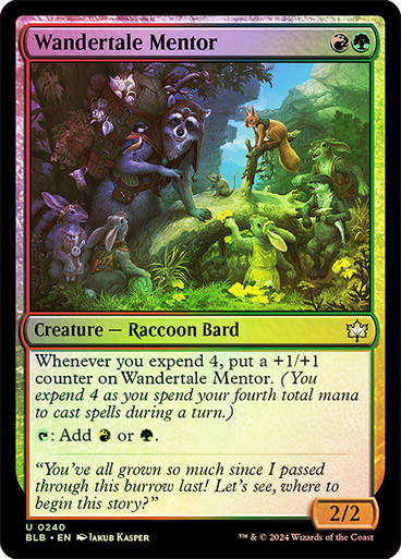 Wandertale Mentor (blb) (240) / Foil