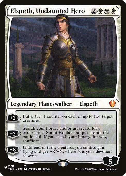 Elspeth, Undaunted Hero (PLST) (THB-270)