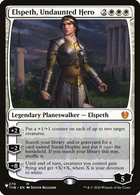 Elspeth, Undaunted Hero (PLST) (THB-270)