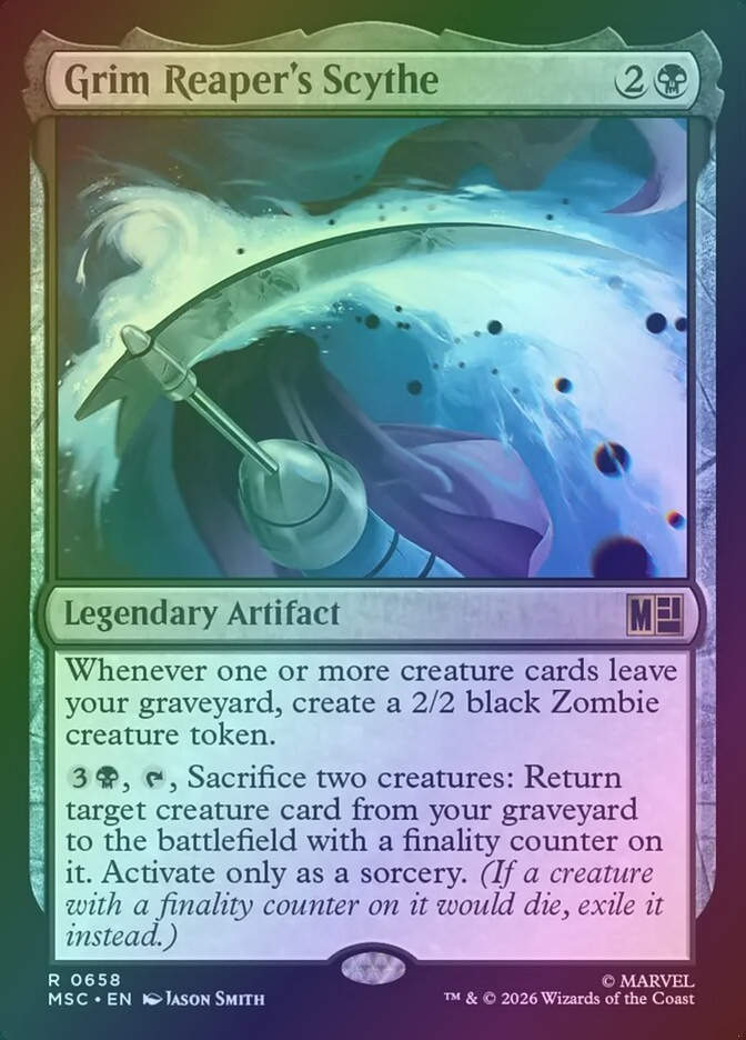 Grim Reaper's Scythe (MSC) (658) / Foil
