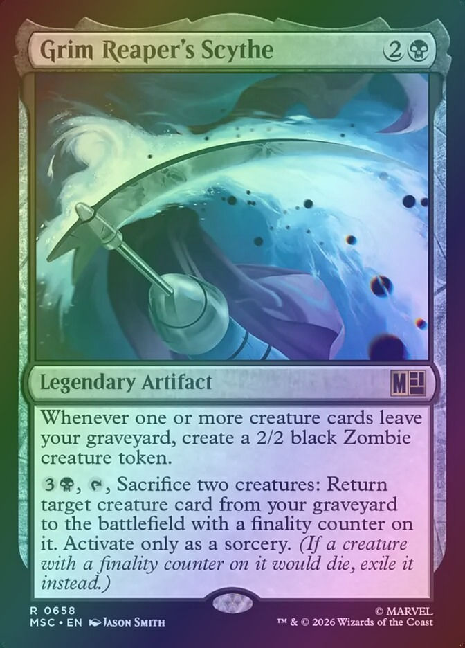 Grim Reaper's Scythe (MSC) (658) / Foil