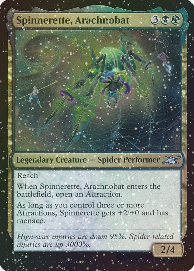 Spinnerette, Arachnobat (UNF) (466) / Galaxy Foil