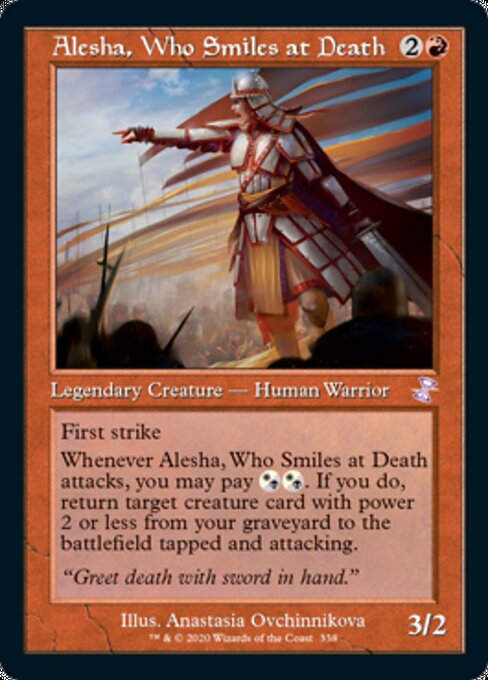 Alesha, Who Smiles at Death (TSR) (Timeshifted)