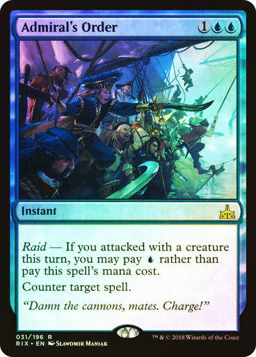 Admiral's Order (RIX) (31) / Foil