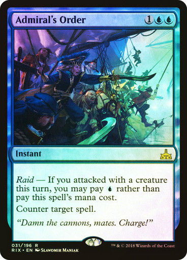 Admiral's Order (RIX) (31) / Foil