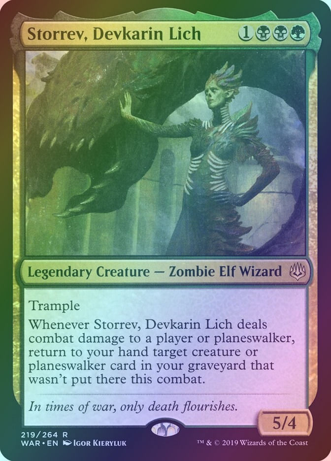 Storrev, Devkarin Lich (WAR) (219) / Foil