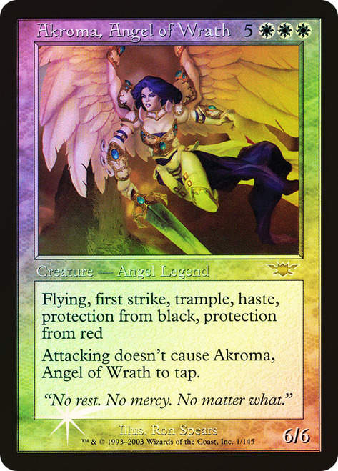 Akroma, Angel of Wrath (lgn) / Foil