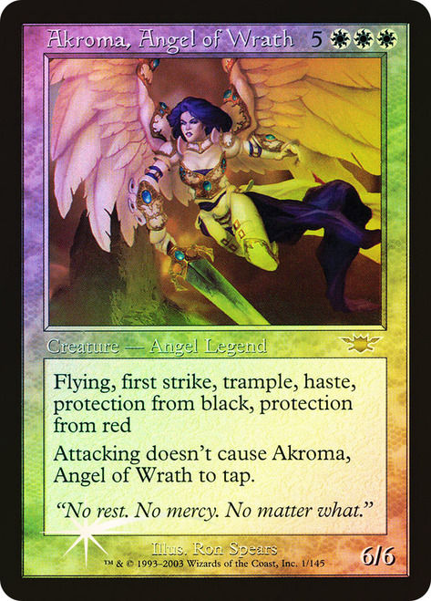 Akroma, Angel of Wrath (lgn) / Foil
