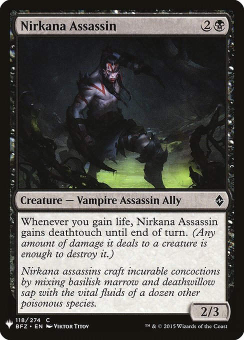Nirkana Assassin (PLST) (BFZ-118)