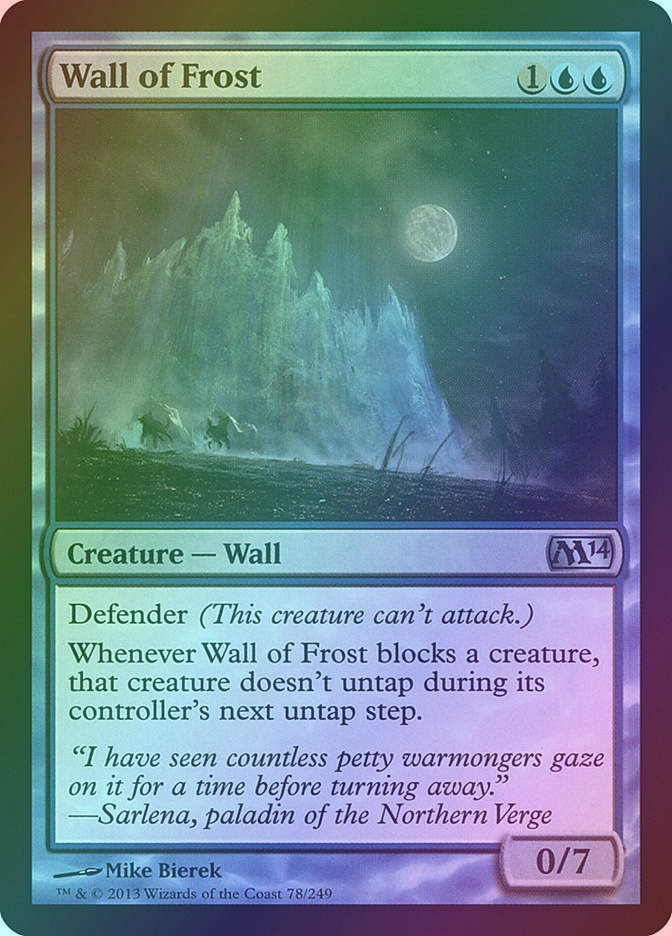 Wall of Frost (M14) (78) / Foil