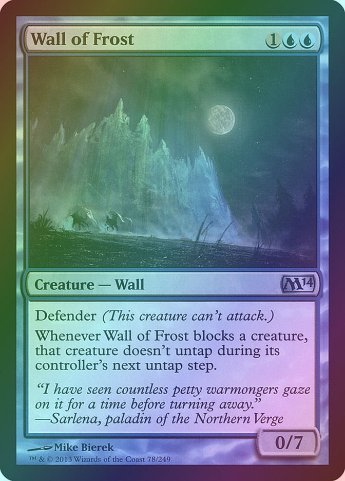 Wall of Frost (M14) (78) / Foil
