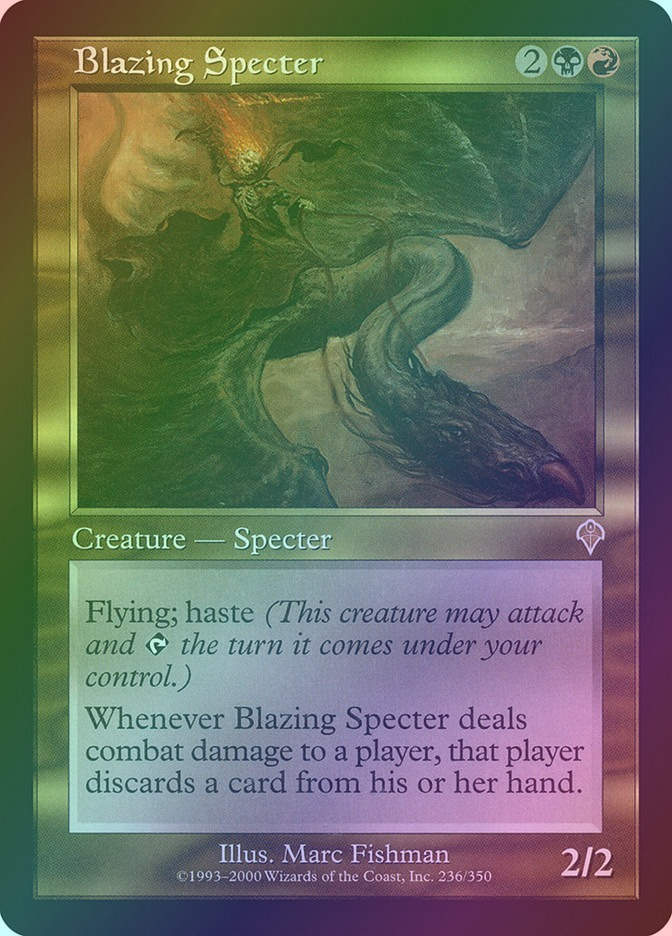 Blazing Specter (INV) (236) / Foil