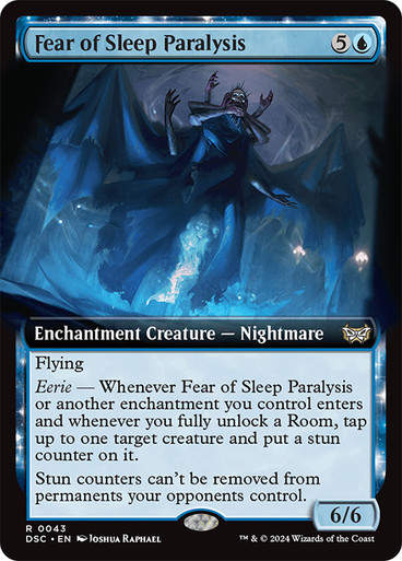 Fear of Sleep Paralysis (DSC) (43) / Extended Art