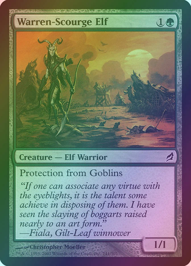 Warren-Scourge Elf (LRW) (241) / Foil