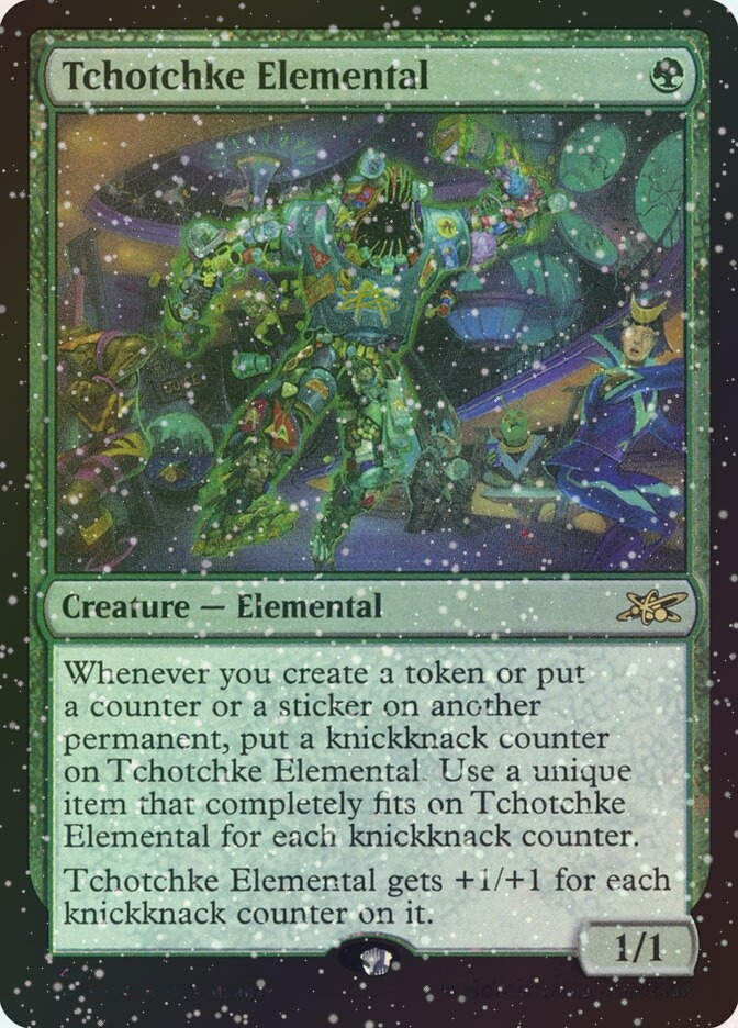 Tchotchke Elemental (UNF) (444) / Galaxy Foil