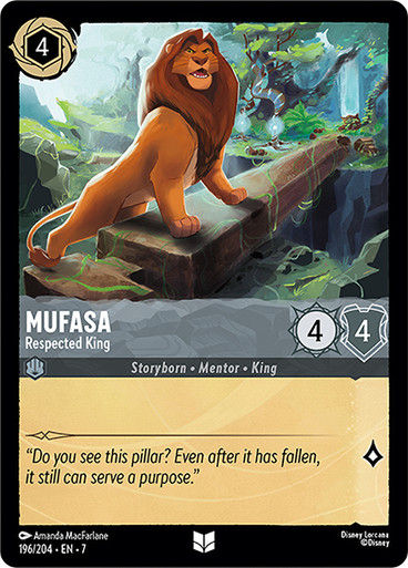 Mufasa - Respected King (LOR_ARC)